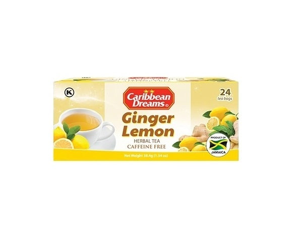 MASCaribbean Dreams Ginger Lemon Tea 24’s-Fd