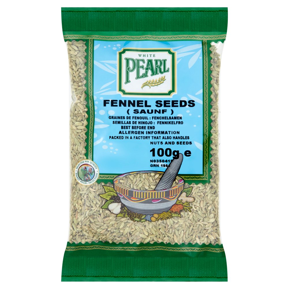 White Pearl Fennel Seeds 100g-Food