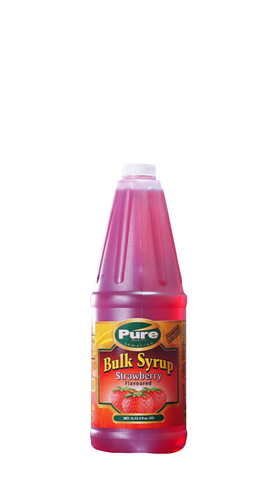 MASPure Bulk Strawberry Syrup 1L-Fd