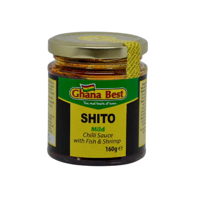 MASGhana Best Shito Mild 160g Box of 12-Fd