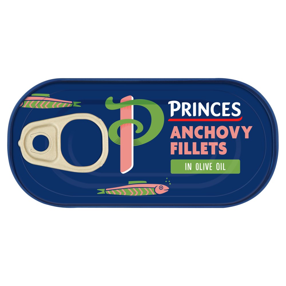 MASPrinces Anchovy Fillets in Olive Oil 50g-Food