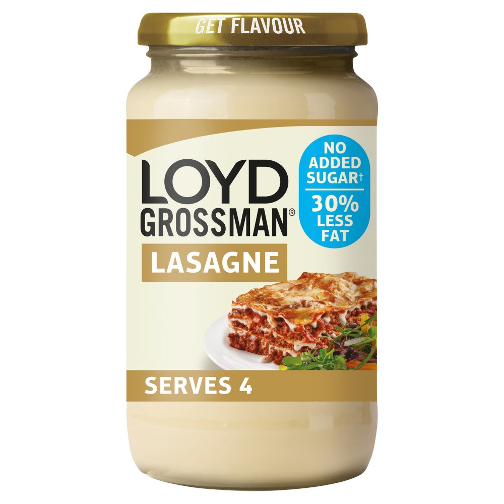MASLoyd Grossman No Added Sugar White Lasagne Sauce 440g-Food
