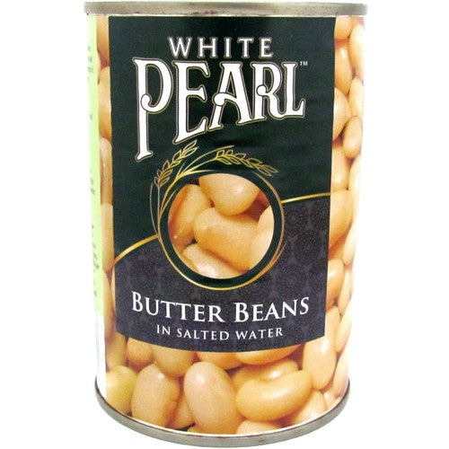 White Pearl Butter Beans 400g-Food