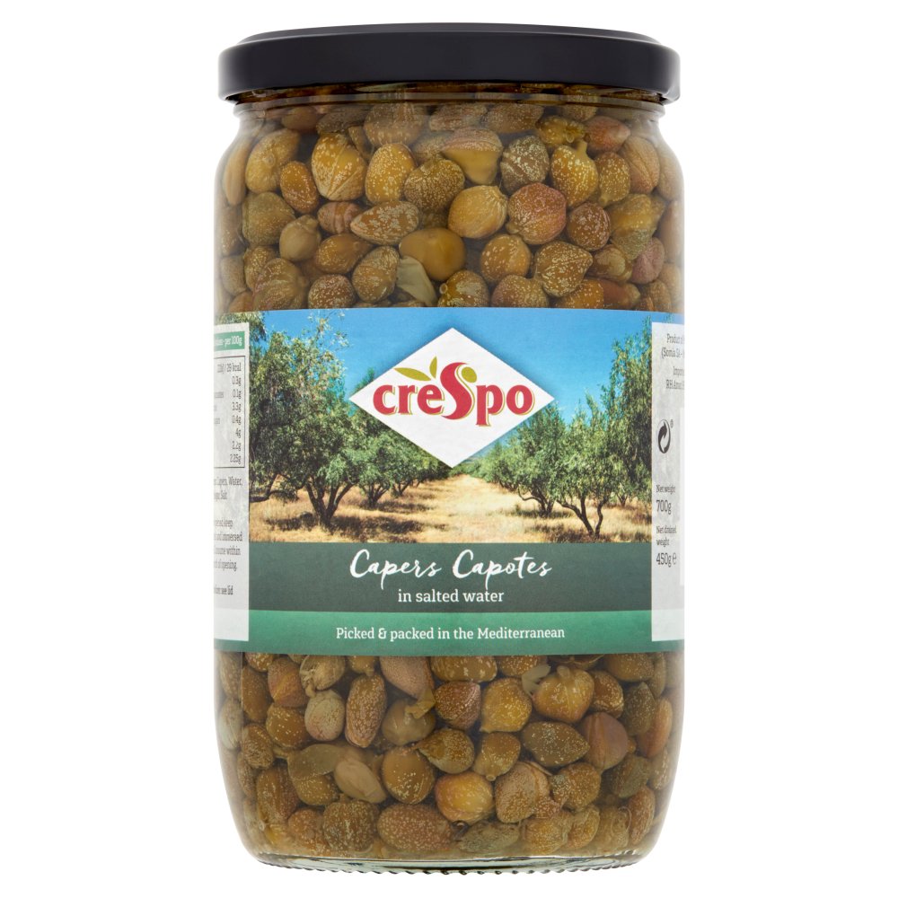 MASCrespo Capers Capotes in Salted Water 700g-Food