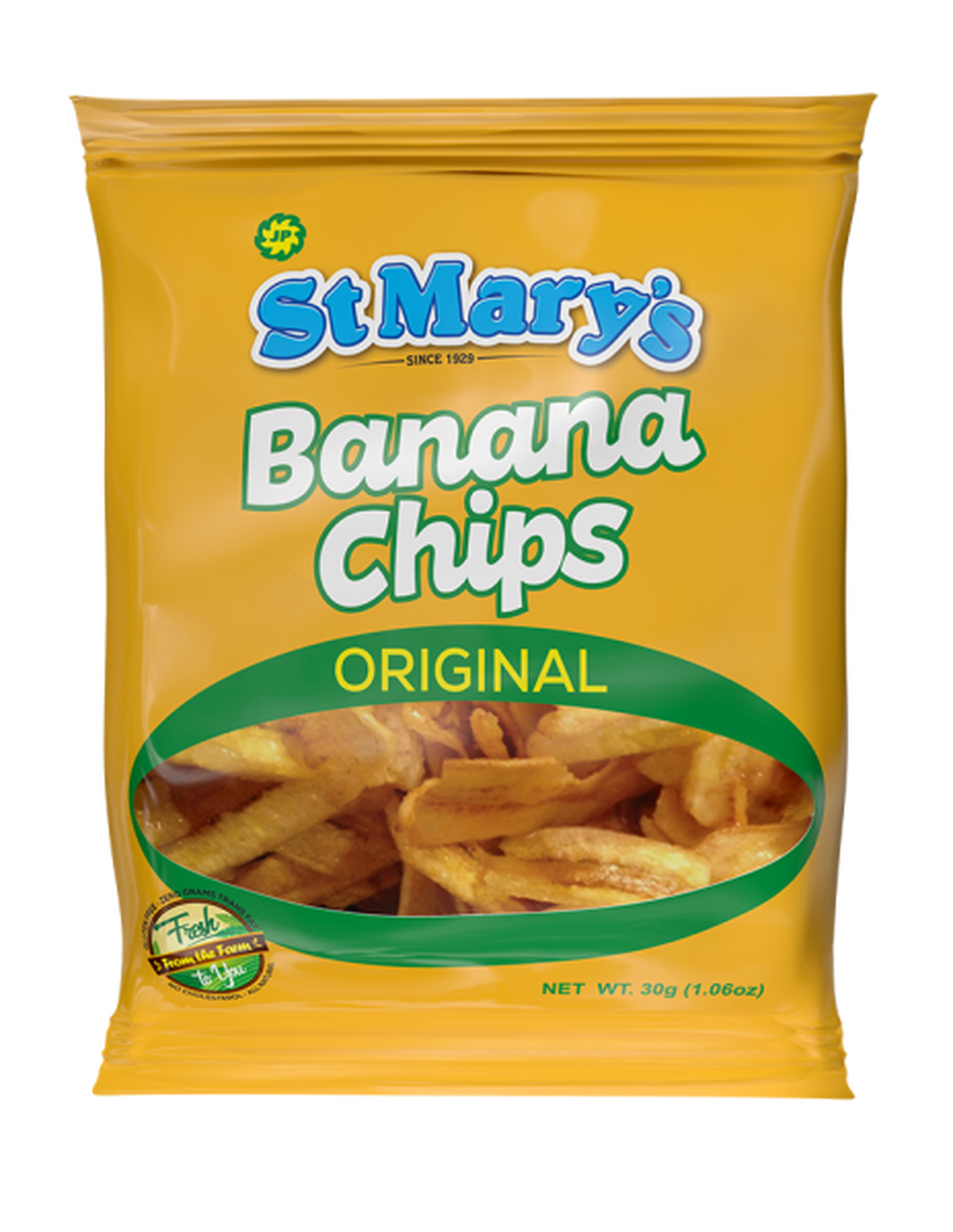 MASSt Marys Banana Chips 30g Box of 24-Fd