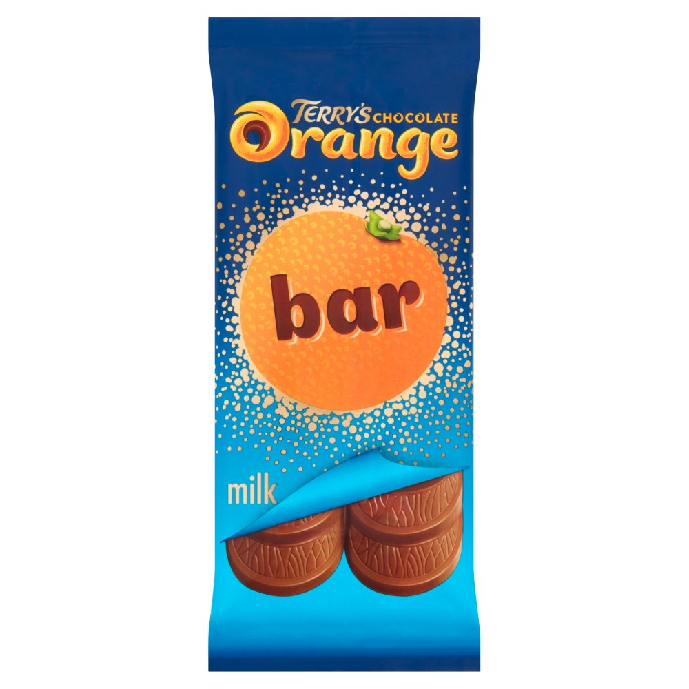 Terry's Chocolate Orange Milk Bar 90g-Food