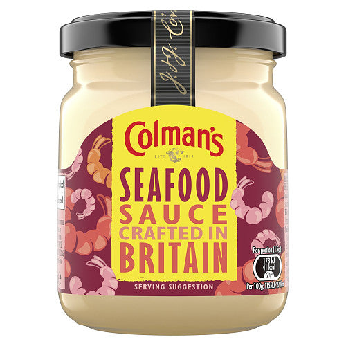 Colman's Seafood Sauce 155ml Herbs & Spices Asetena Pa