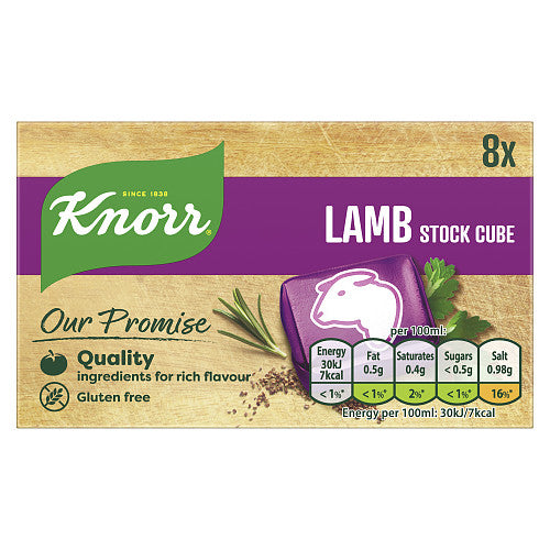 MASKnorr Stock cubes Lamb 10g-Food