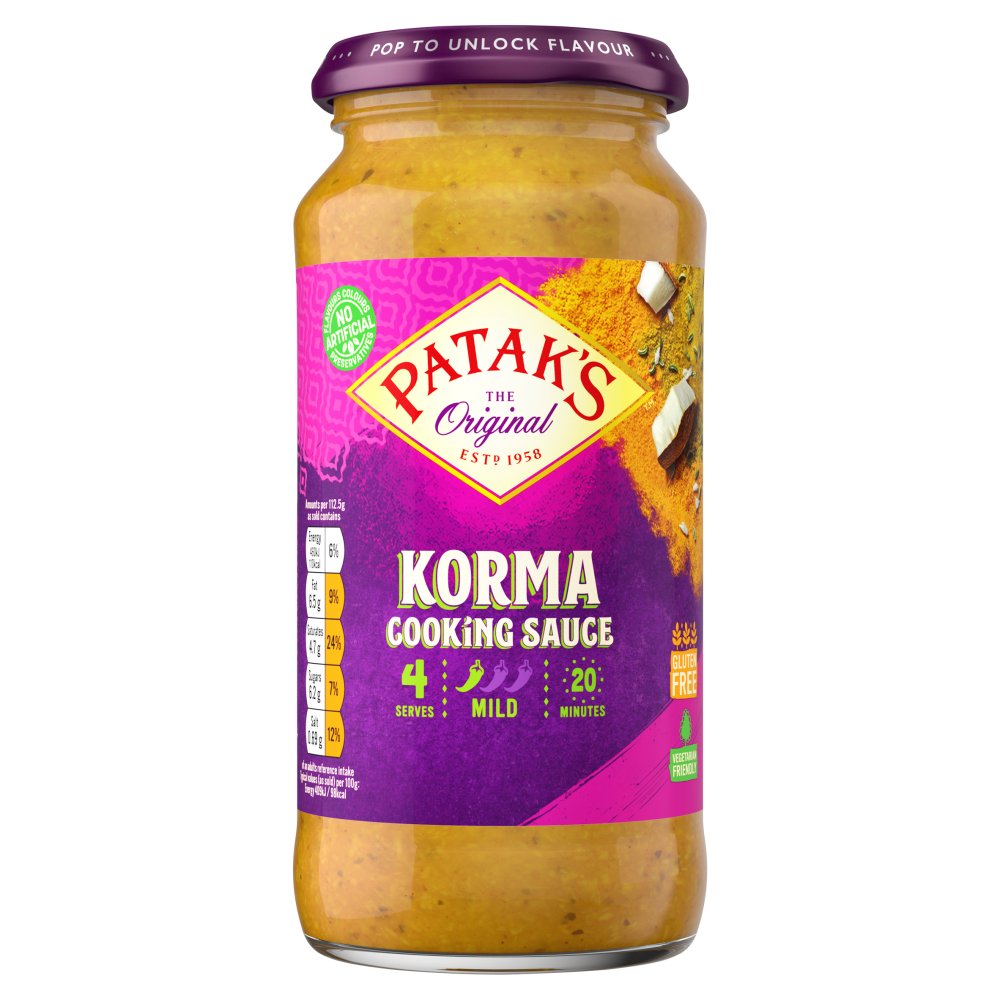 MASPatak's Korma Cooki̇ng Sauce 450g-Food
