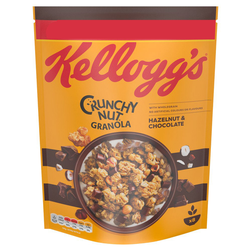 MASKellogg's Crunchy Nut Granola Hazelnut & Chocolate 380g-Food
