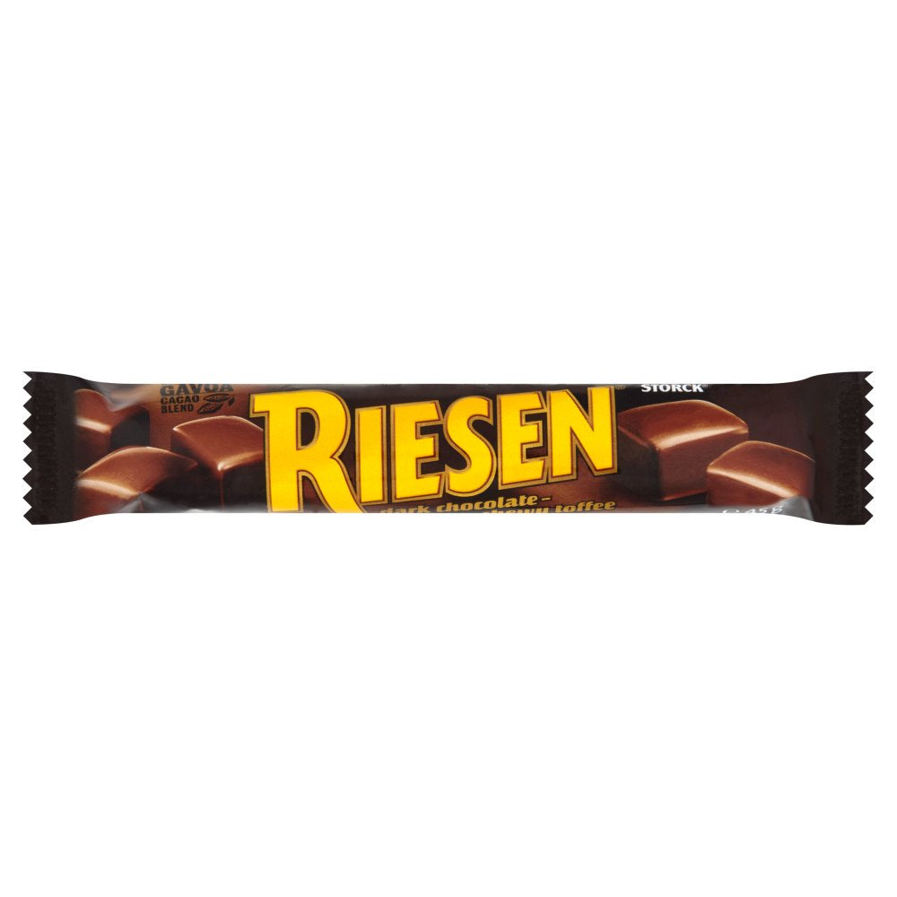 Riesen Dark Chocolate Chewy Toffee 45g-Food
