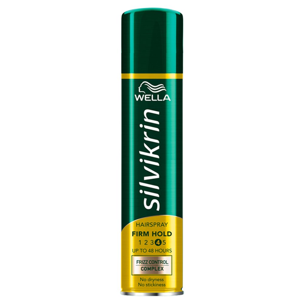 Wella Silvikrin Firm Hold Hairspray 250ml-Food