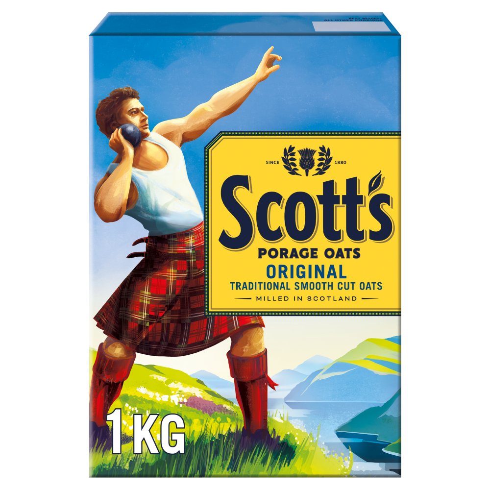 Scott's Porage Original Porridge Oats 1kg-Food