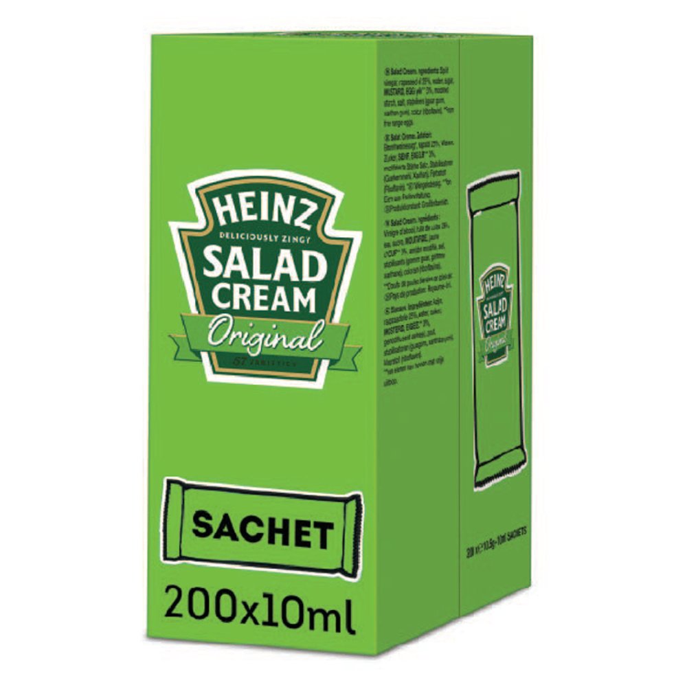 Heinz Original Salad Cream 200x10.5g