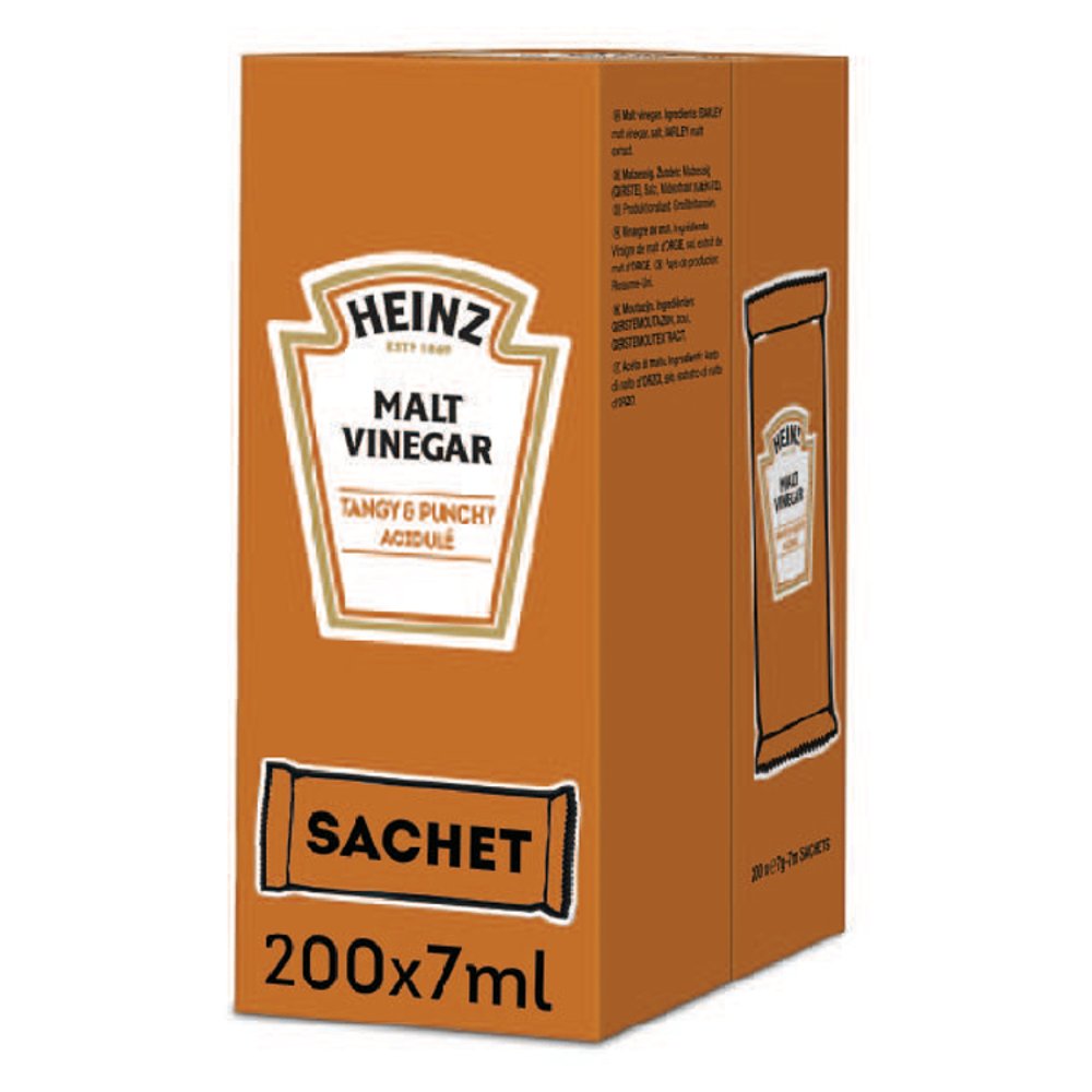 MASHeinz Malt Vinegar 200 x 7g-Food
