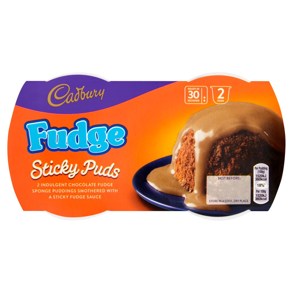 MASCad Fudge Sticky Puds 2 x 95g-Food