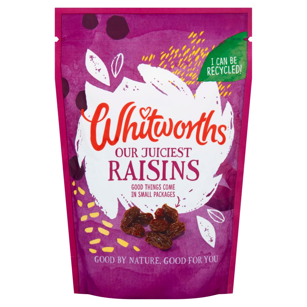 Whitworths Our Juiciest Raisins 325g-Food