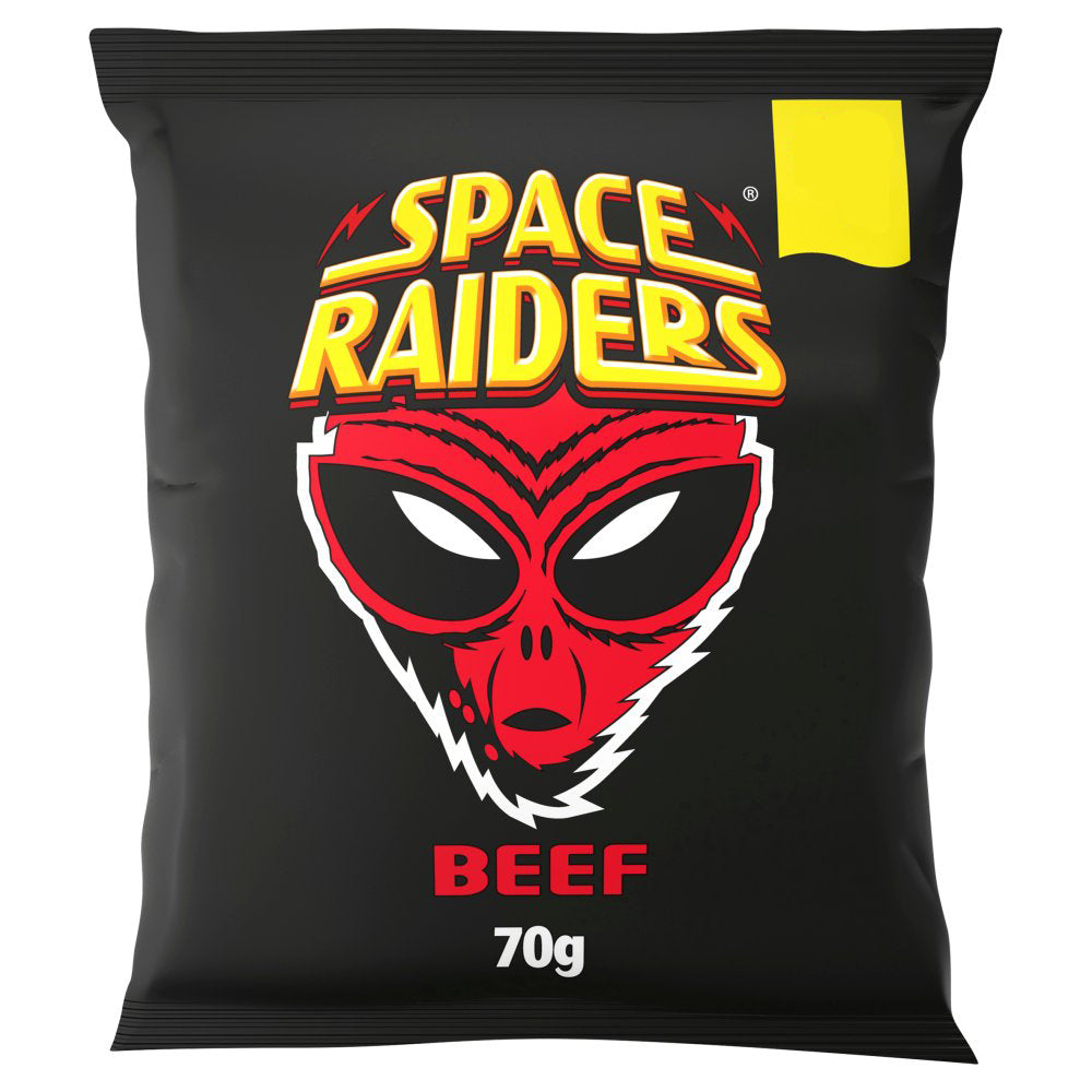 Space Raiders Beef Crisps 70g-Food