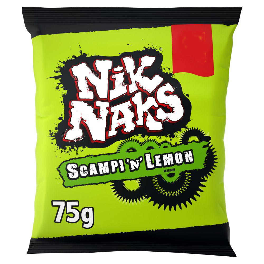MASNik Naks Scampi 'N' Lemon Crisps 75g-Food