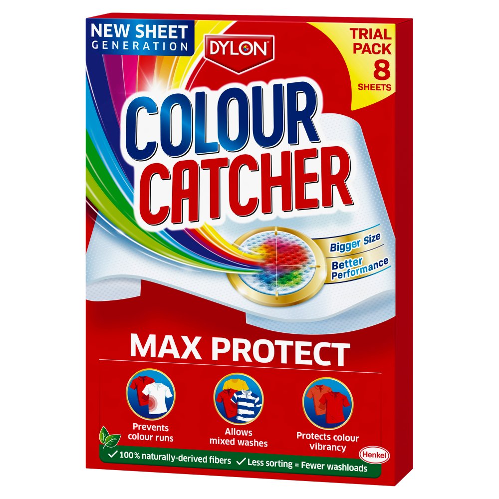 MASDYLON Colour Catcher Max Protect 8 Sheets-Food