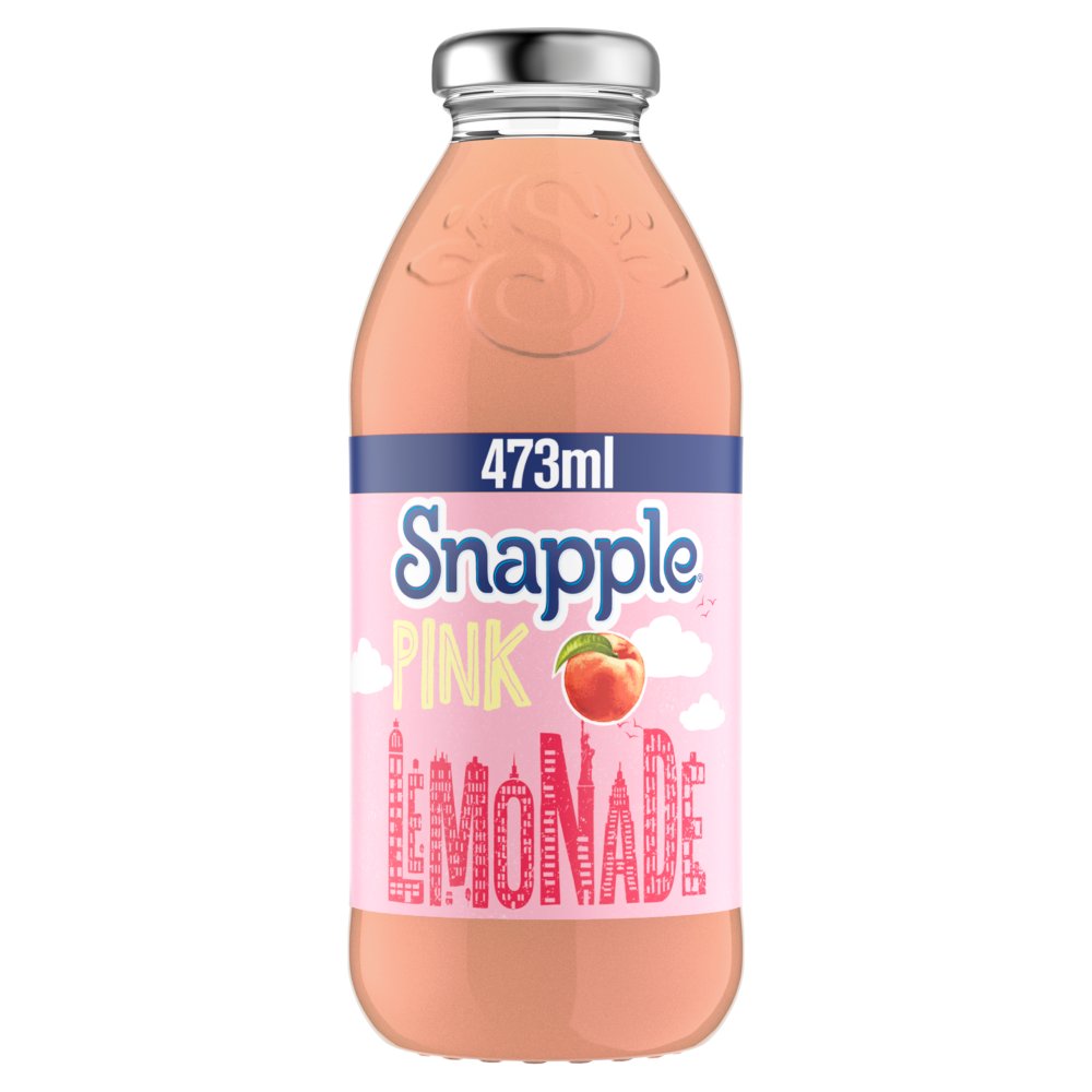 Snapple Pretty in Pink Lemonade 473ml-Food