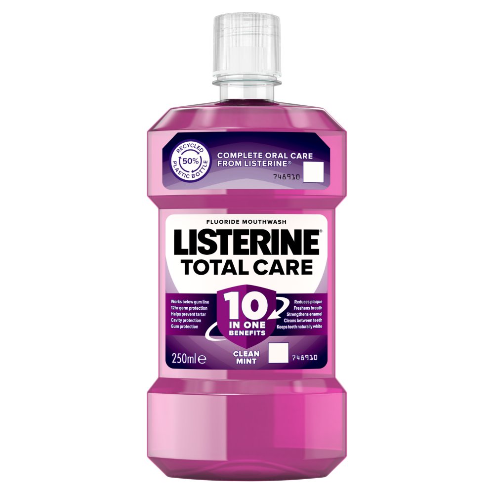 MASListerine Total Care 10 in 1 Mouthwash 250ml-Food