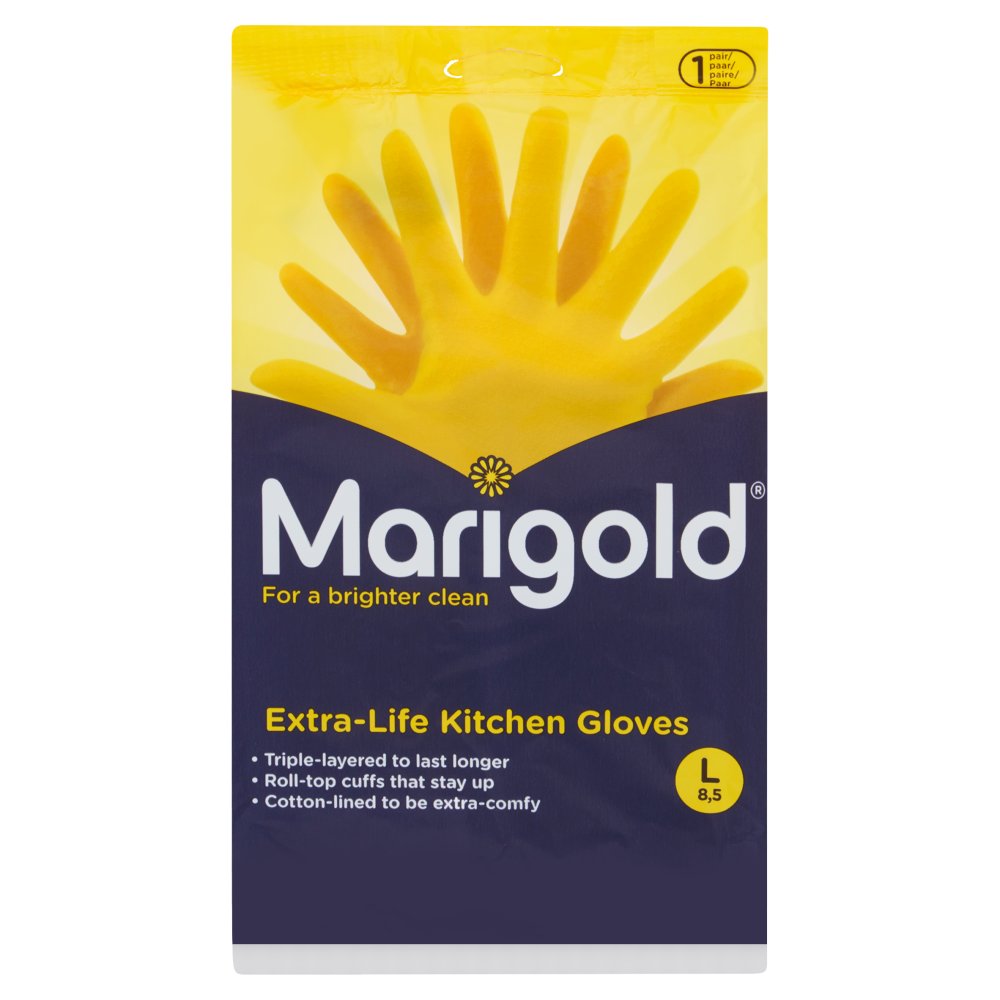 MASMarigold Extra-Life Kitchen Gloves L 8,5 1 Pair-Food