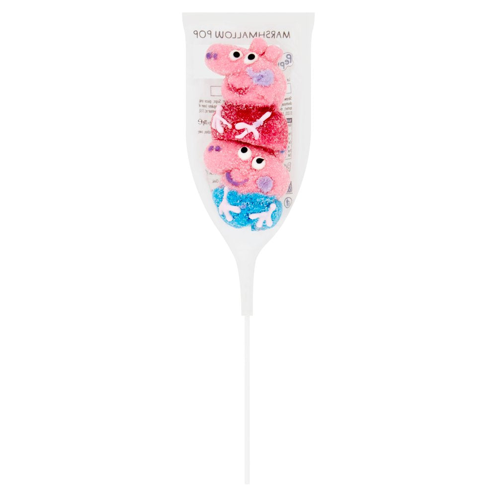 Peppa Pig Marshmallow Pop 2 x 10g (20g)-Food