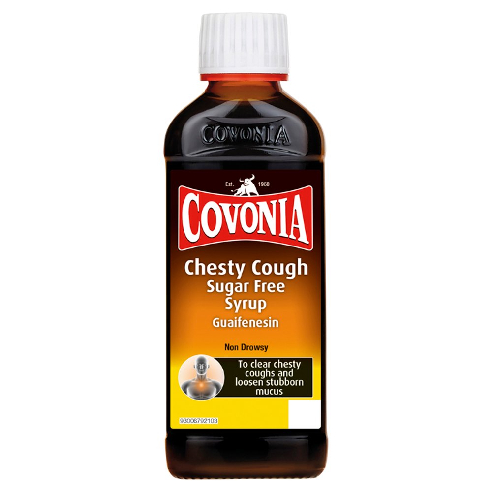 MASCovonia Chesty Cough Sugar Free Syrup 150ml-Food