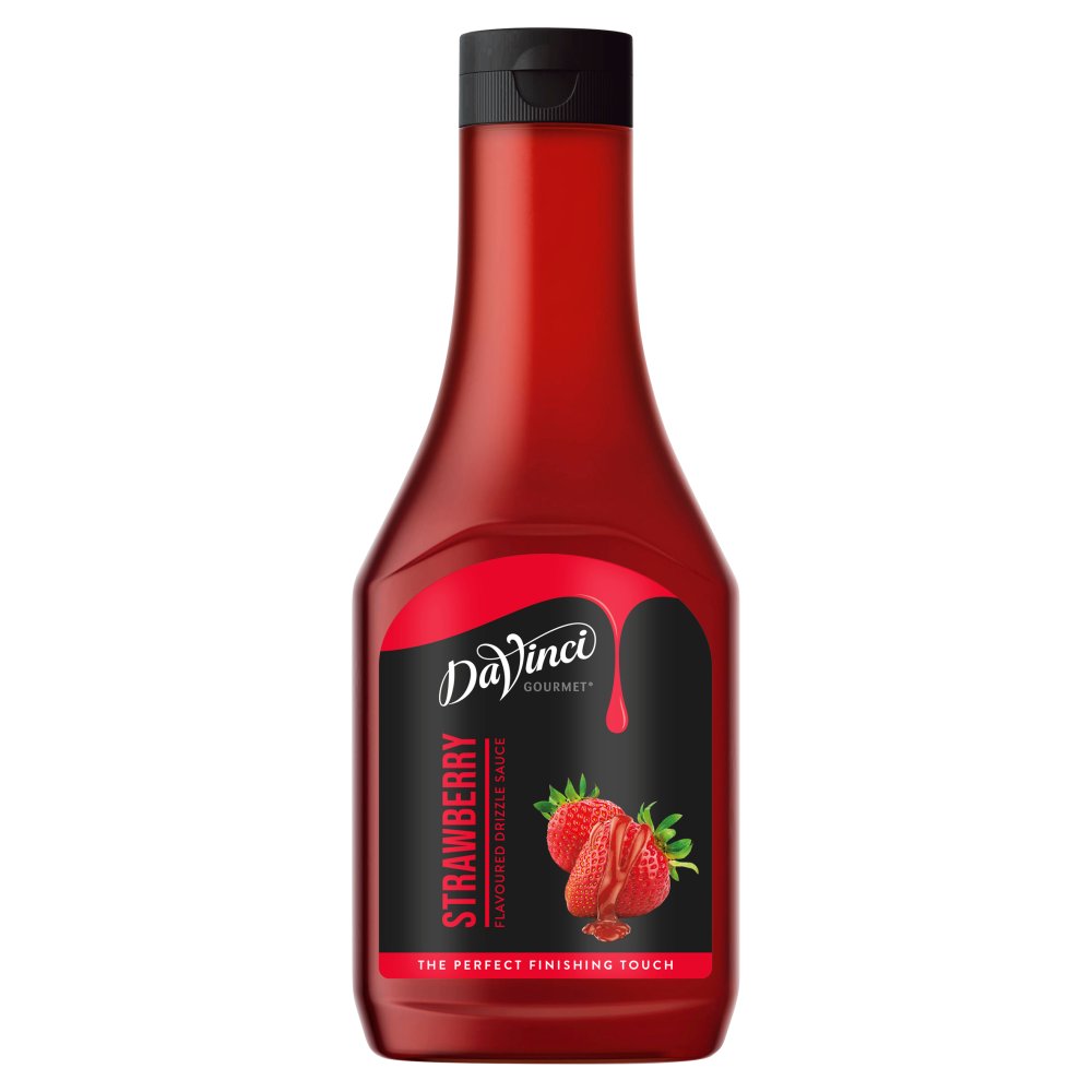 MASDa Vinci Gourmet Strawberry Flavoured Drizzle Sauce-Food