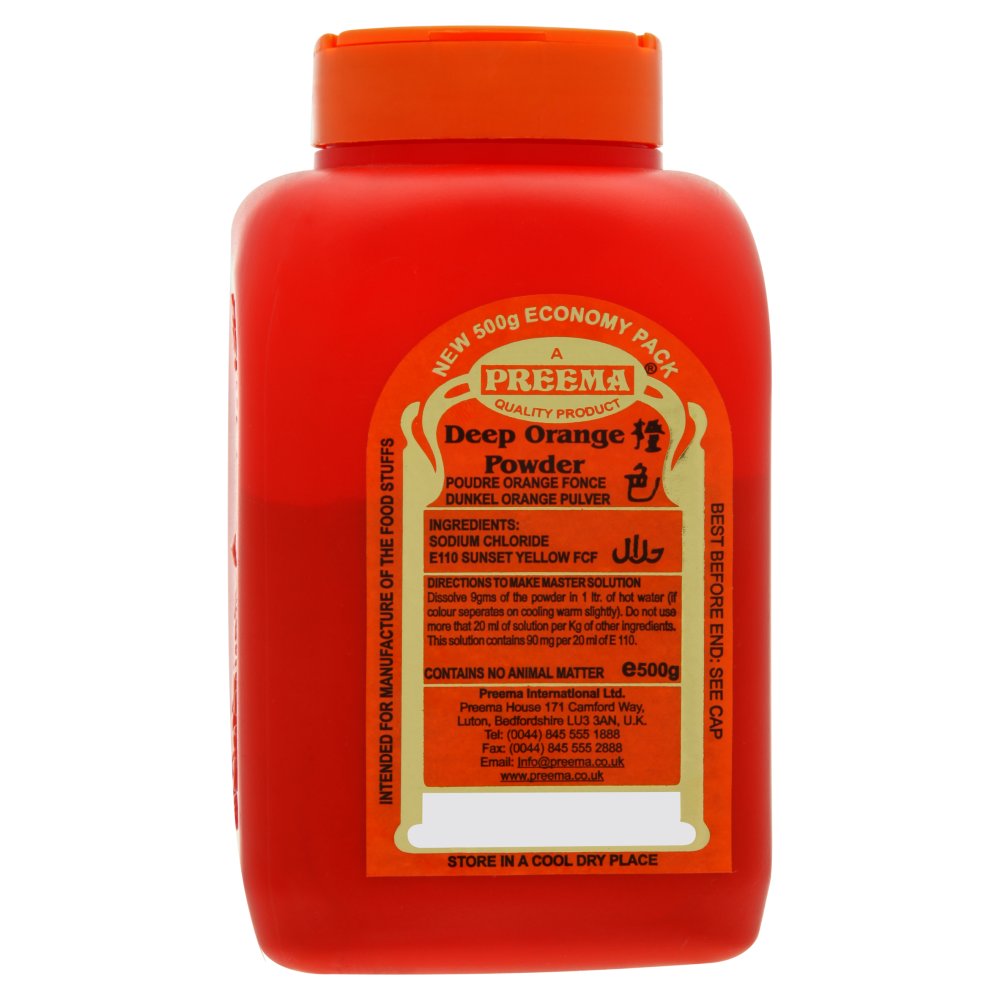 MASPreema Deep Orange Powder 500g-Food