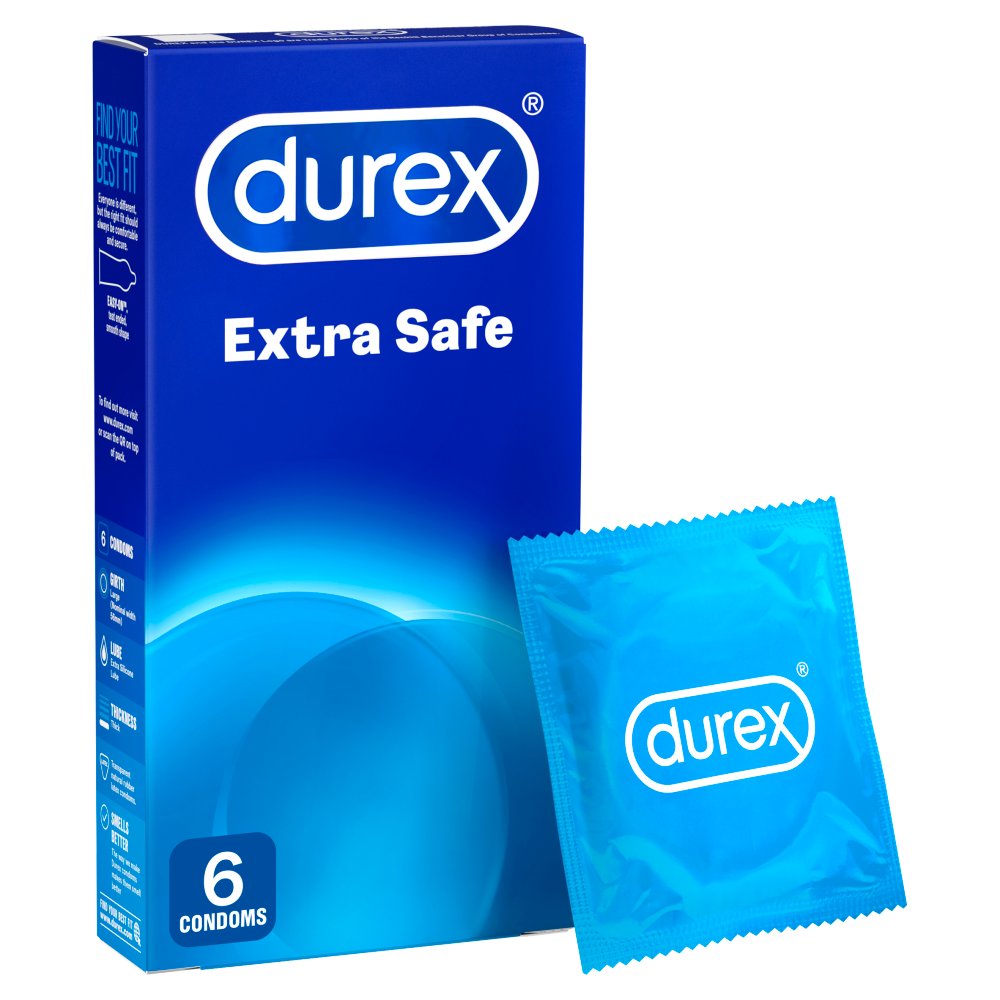 MASDurex 6 Regular Fit Originals Extra Safe Condoms-Food