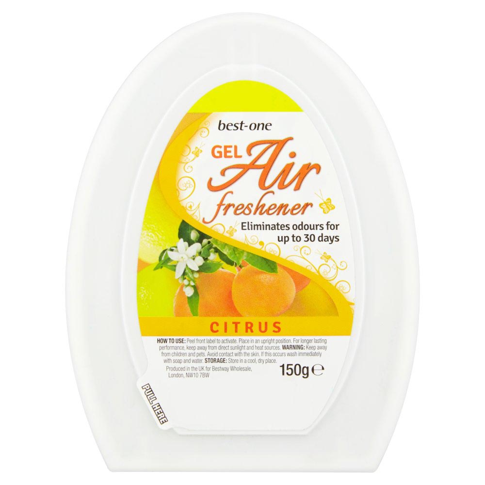 MASBest-One Gel Air Freshener Citrus 150g-Food