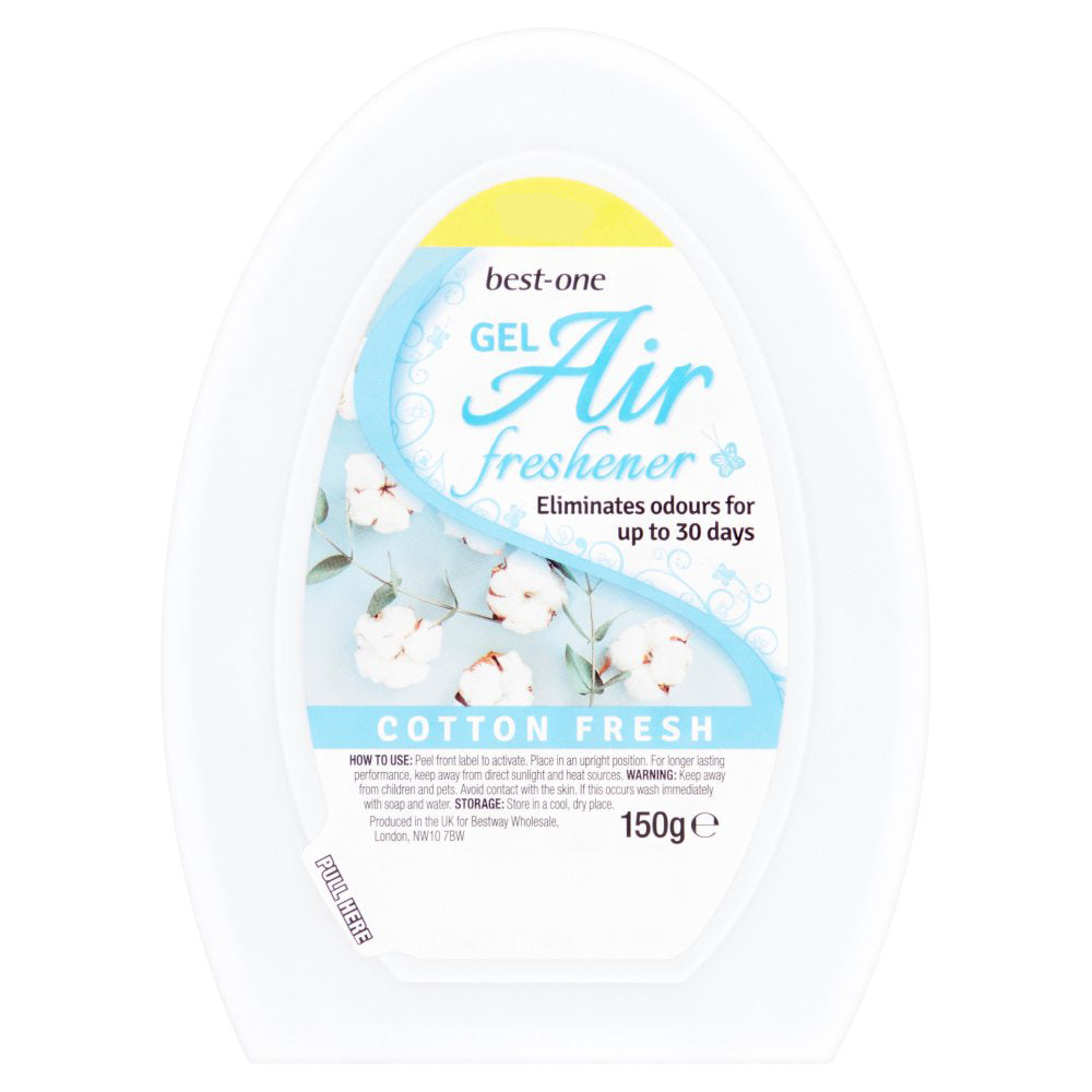 MASBest-One Gel Air Freshener Cotton Fresh 150g-Food