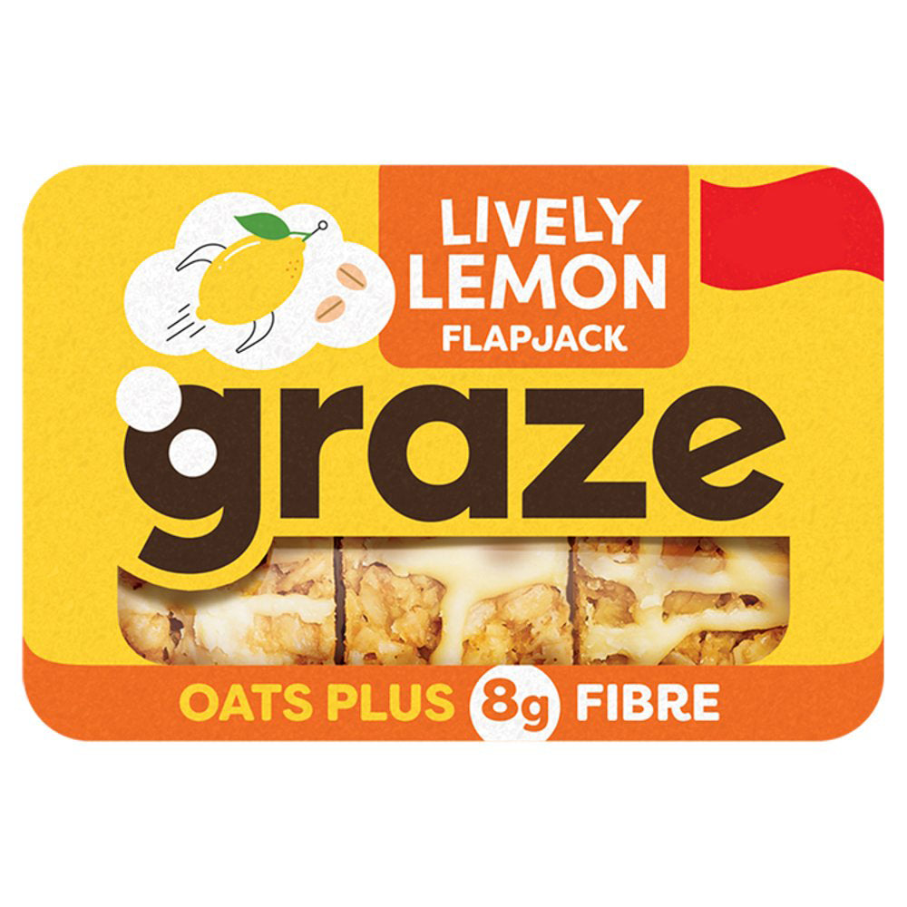 MASGraze Lively Lemon Flapjack 53g-Food
