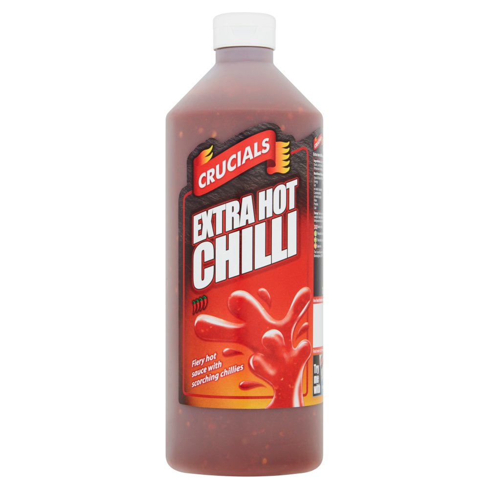 MASCrucials Extra Hot Chilli Sauce, Dip, Marinade 1 Litre-Food