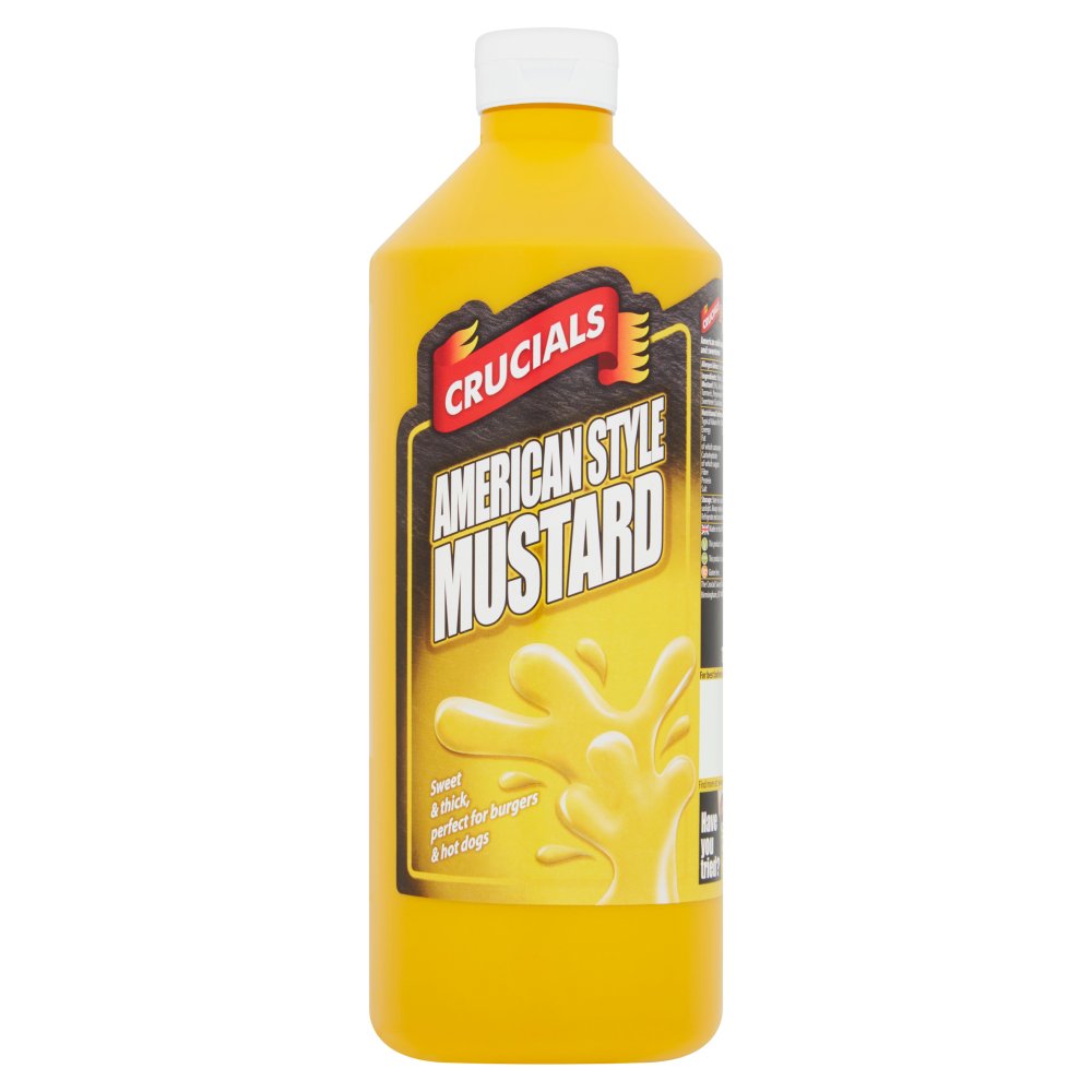 MASCrucials American Style Mustard, Dip, Dressing 1 Litre-Food