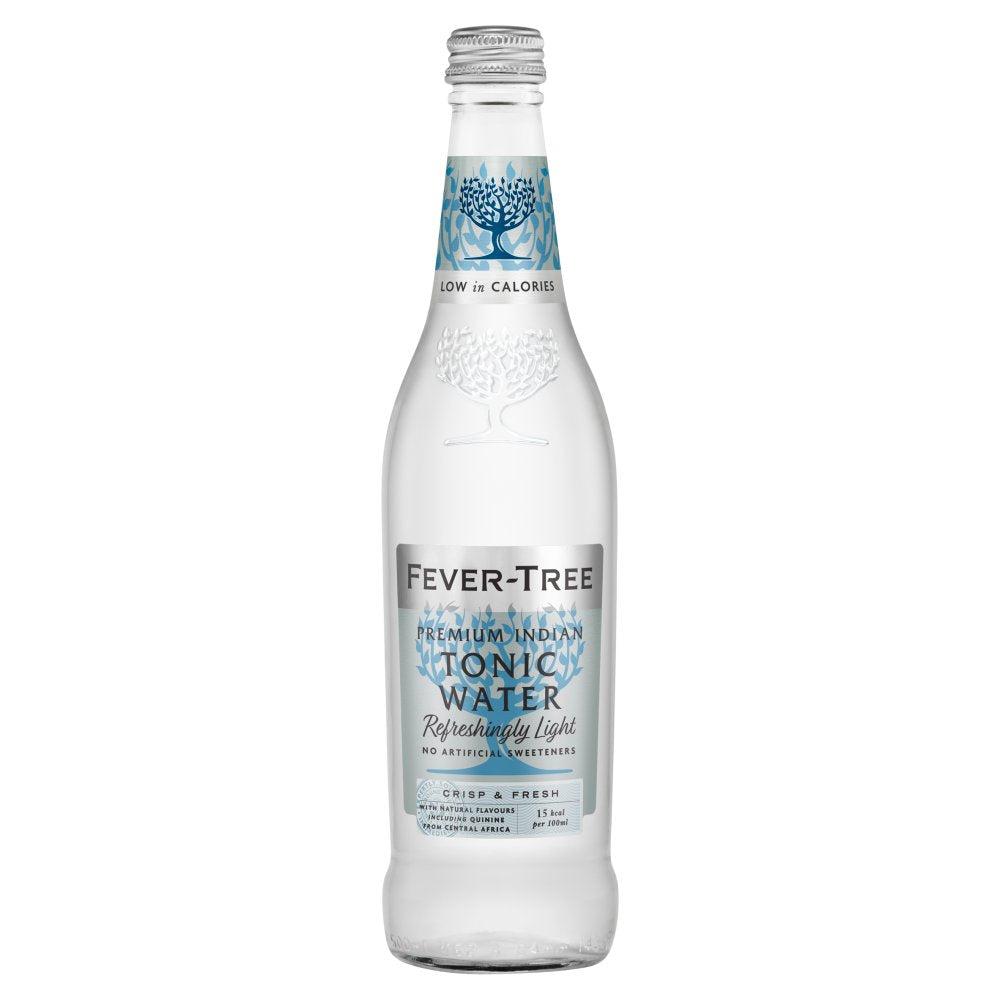 Fever-Tree Refreshingly Light Premium Indian Tonic Water 500ml-Food