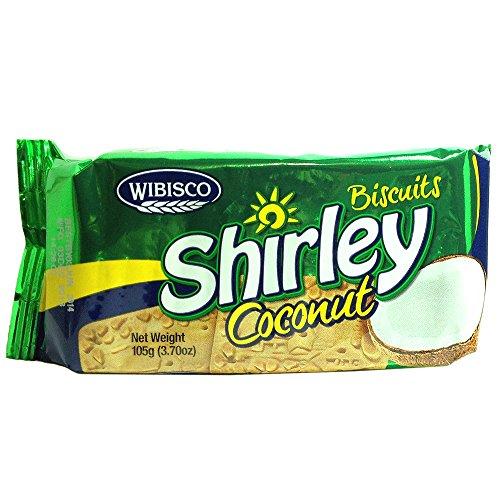 Wibisco Shirley Biscuits Coconut 100g Box of 12-Fd