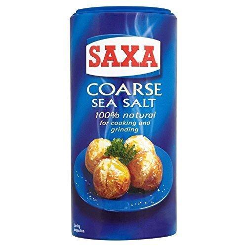MASSaxa Sea Salt Coarse 350g Box of 6-Fd