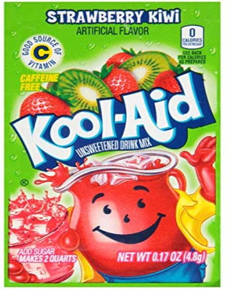 SKKool Aid Starwberry Kiwi Sachet 48s