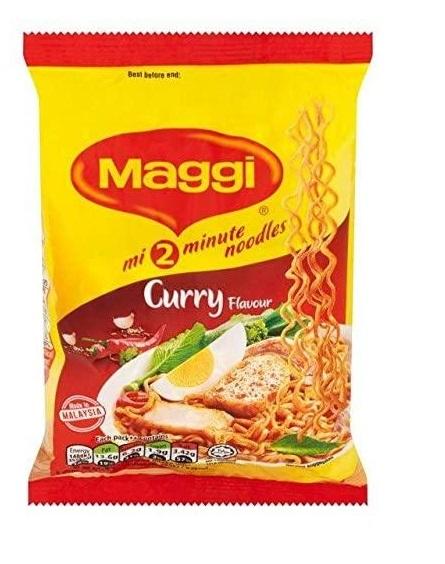 MASMaggi Noodles Curry 79g Box of 20-Fd
