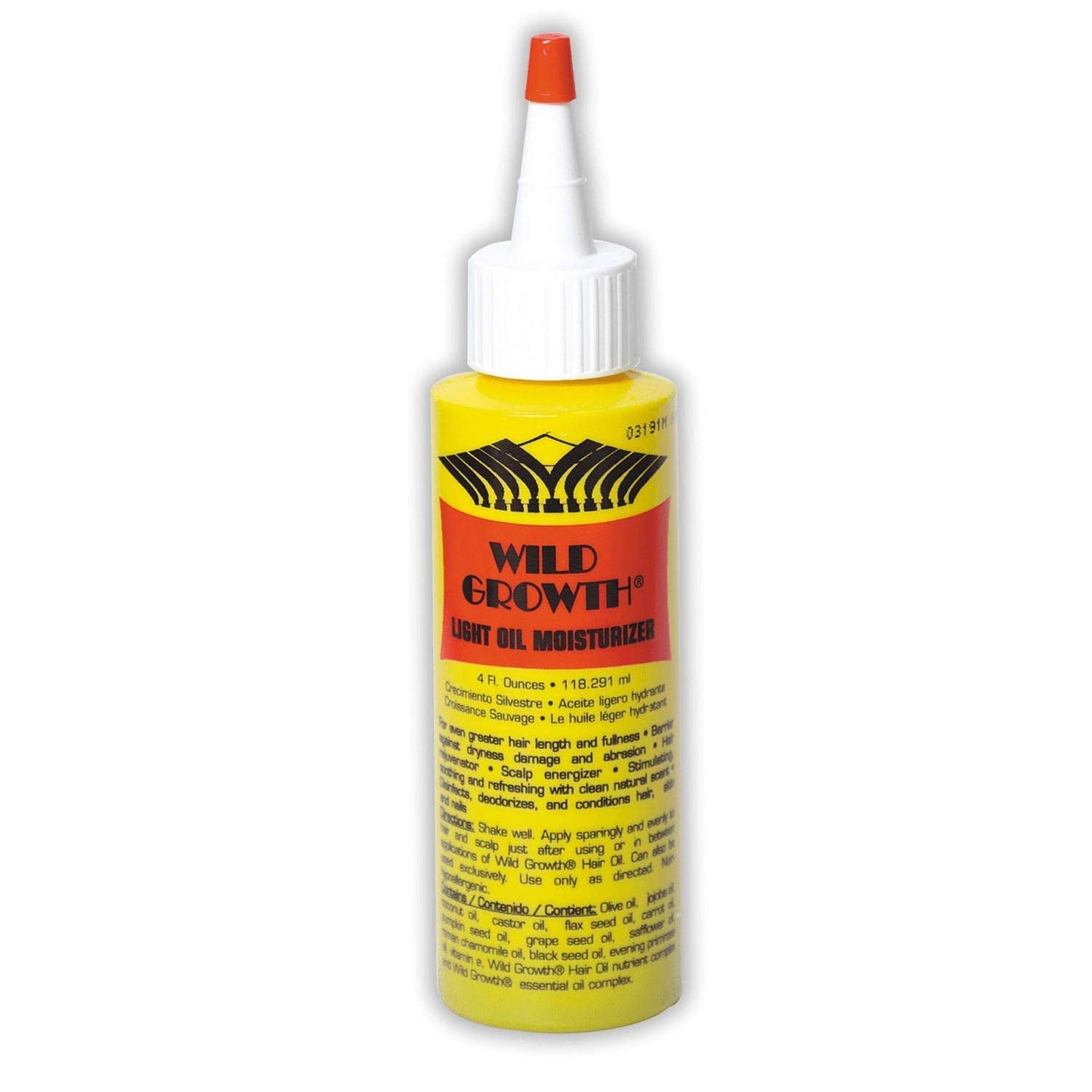 Wild Growth Oil Moist Oil (Yellow Bottle) 4oz-Food