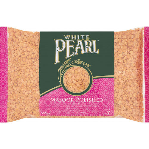 White Pearl Masoor Polished 500g-Food