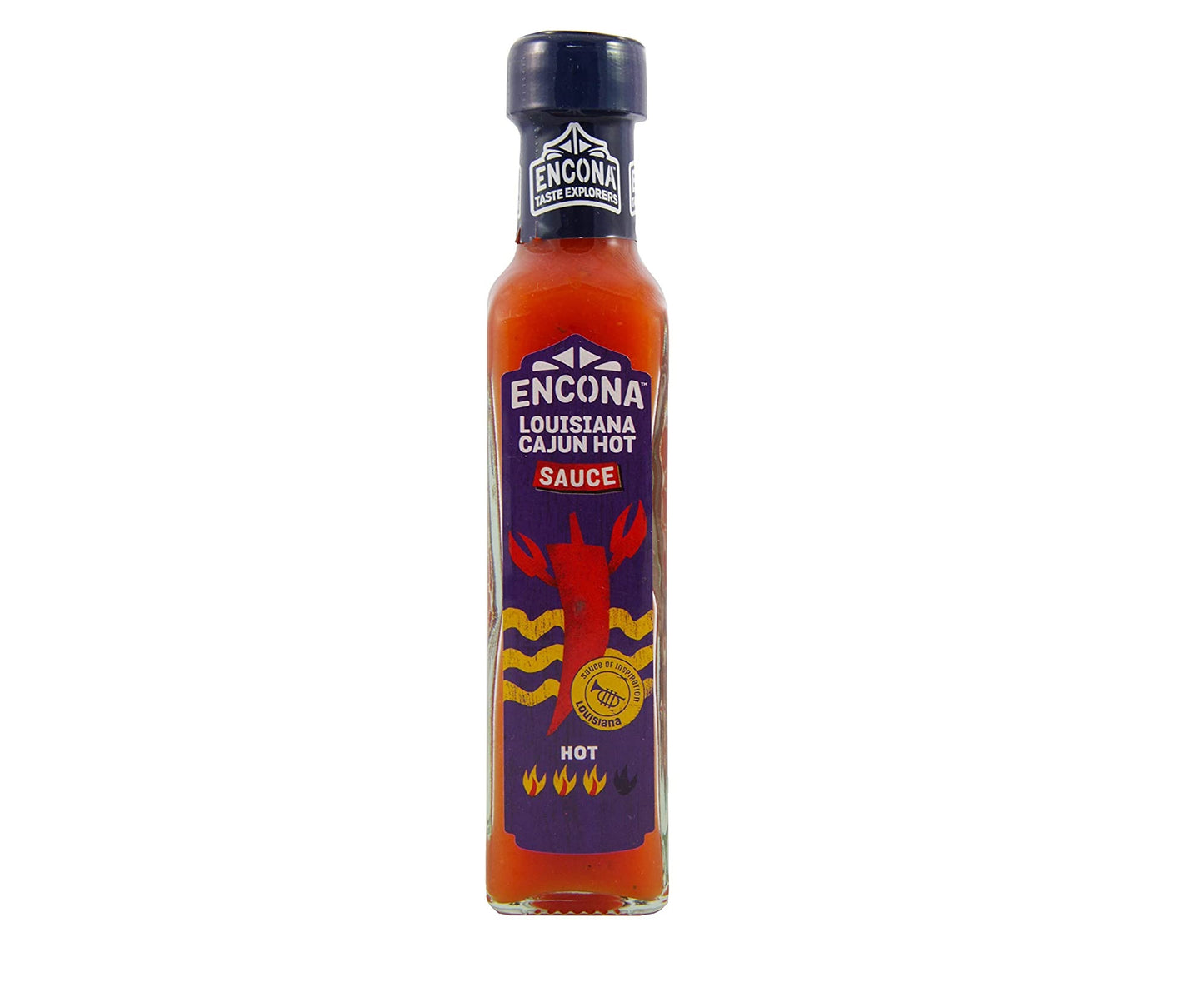 Encona Louisiana Cajun Hot Sauce 142ml