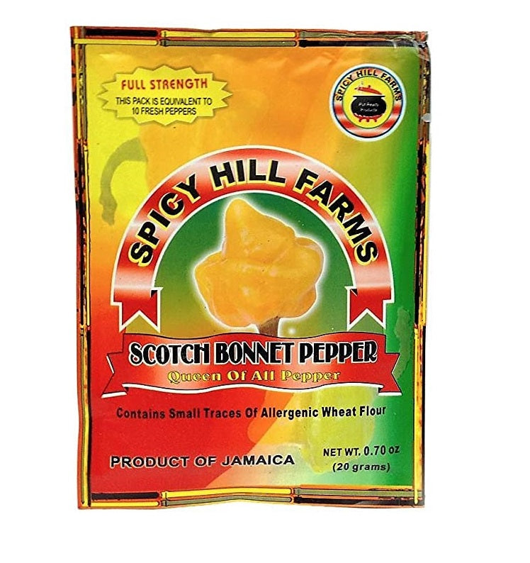 SKSpicy Hill Farms Scotch Bonnet Pepper 20g