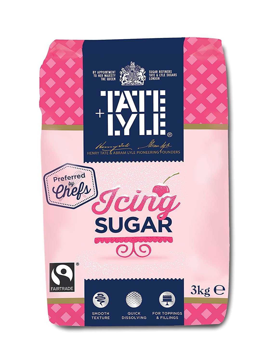 MASTate and lyle Icing Sugar 3kg Box of 4-Fd