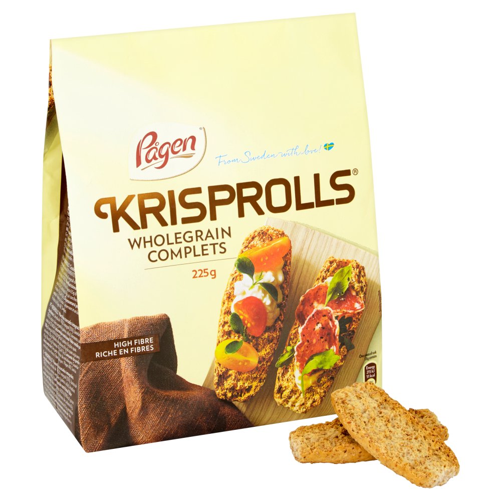 MASKrisprolls Wholegrain Complets 225g-Food