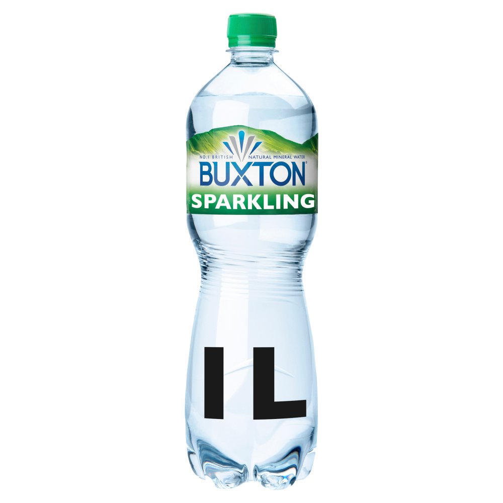 Buxton Sparkling Natural Mineral Water 1L-Food