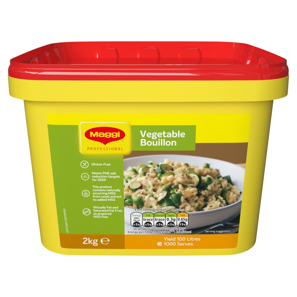 MASMaggi Vegetable Bouillon 2kg-Food